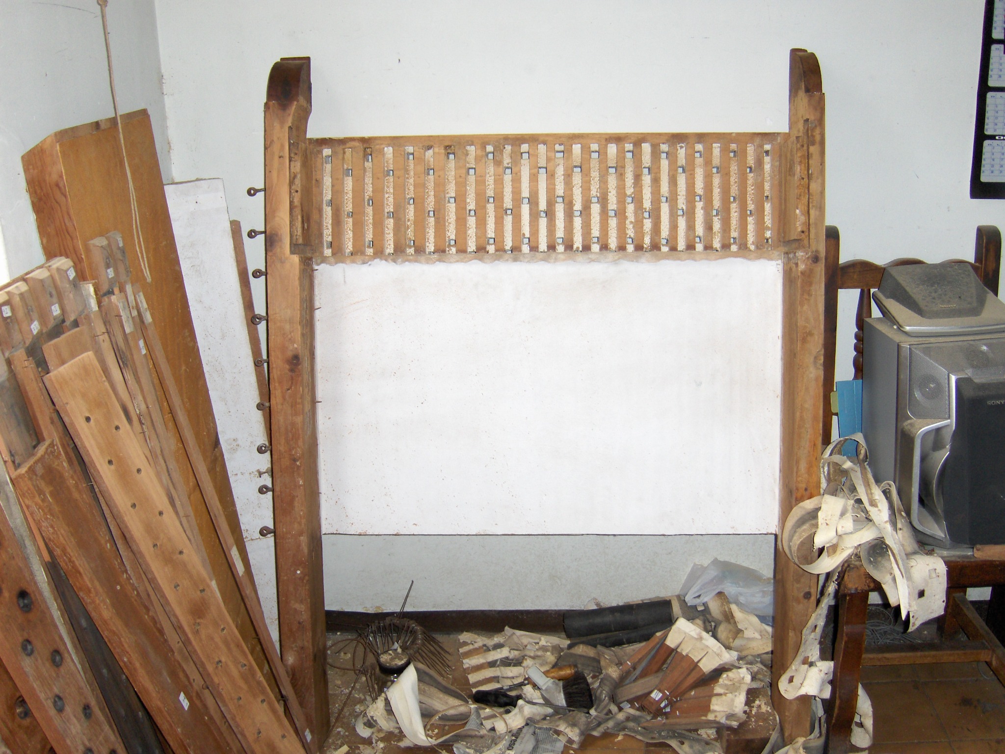 Caja del secreto desarmada